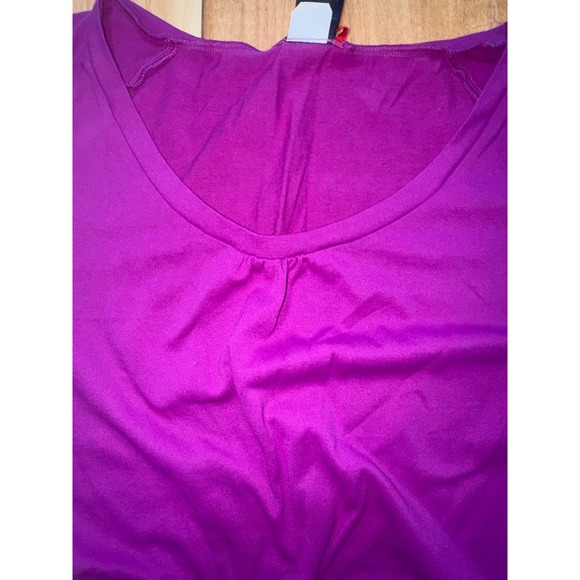 The North Face Neon Purple Short Sleeve Athletic Top Women's XL - Picture 6 of 9